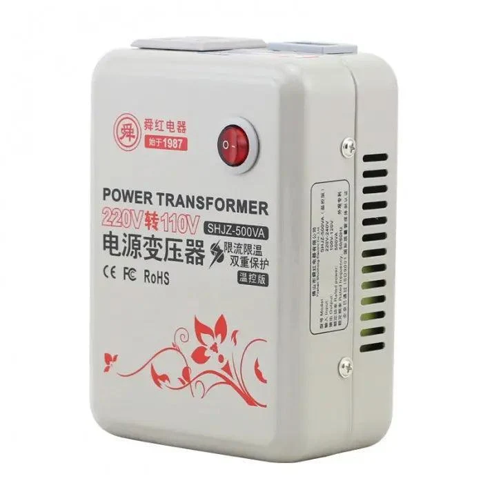 Transformateur de tension 500 W, convertisseur de tension 110 V à 220 V CA
