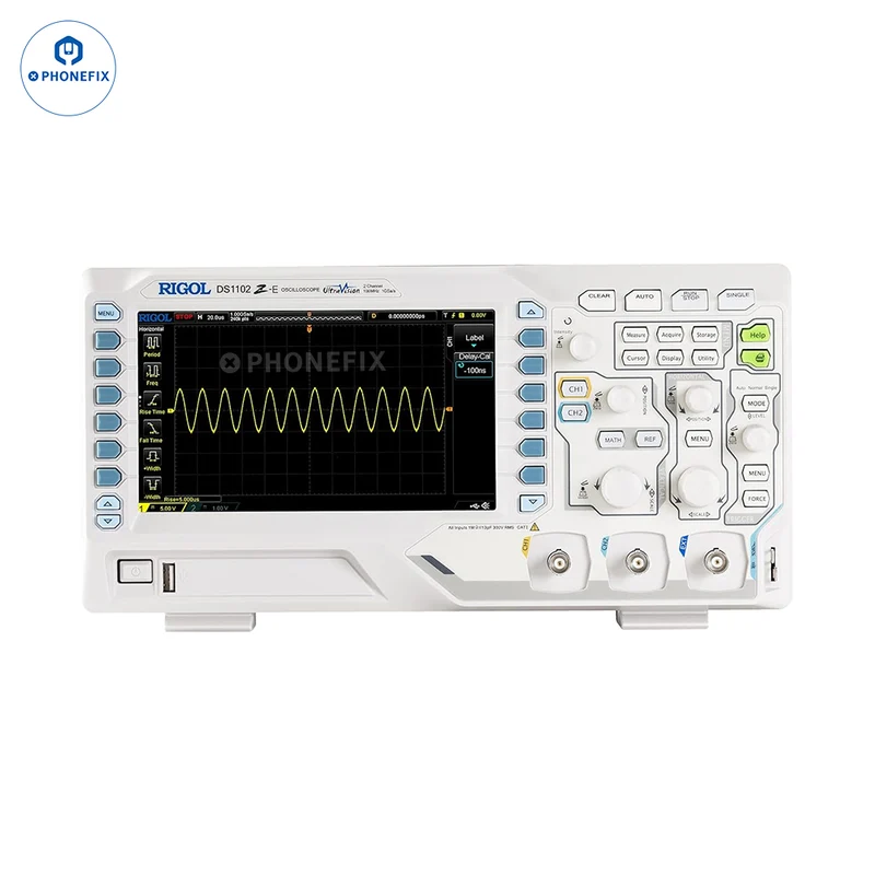 Oscilloscopes à mémoire numérique RIGOL DS1102Z-E 2 canaux 100 MHz