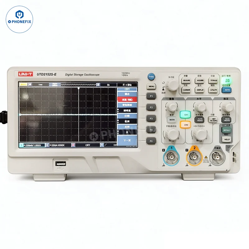 Oscilloscopes numériques de bureau UNI-T UTD2025CL UTD2052 2 canaux