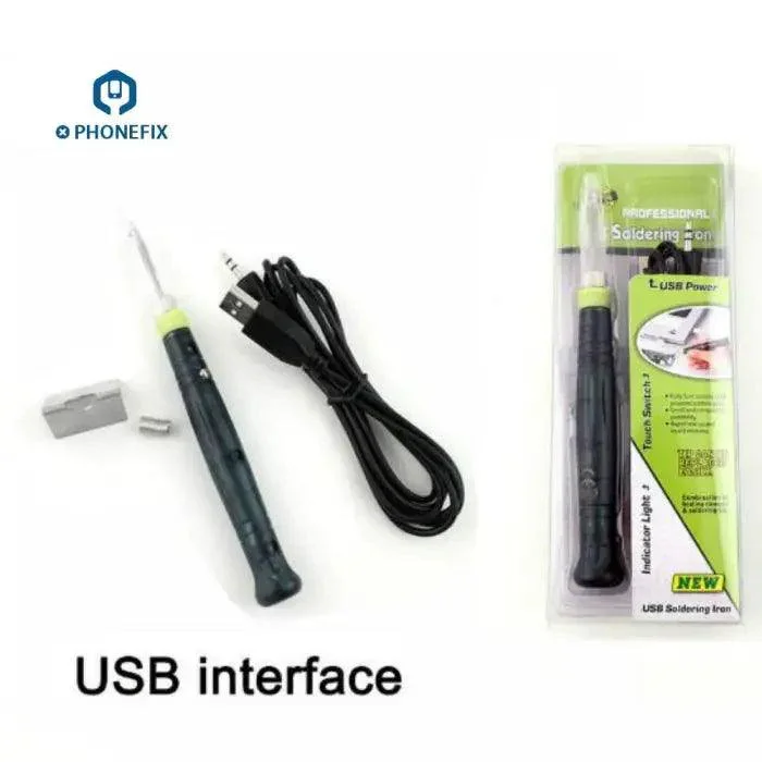 Mini fer à souder portable USB 5 V 8 W