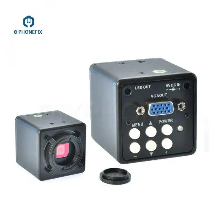 Caméra de microscope numérique 2.0 MP avec sortie VGA HDMI et monture C CMOS