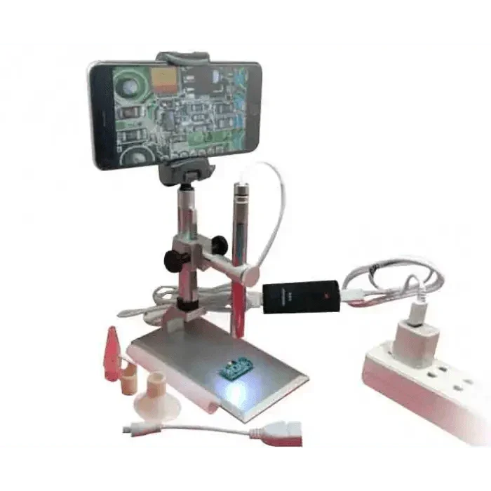 Microscope endoscope WIFI polyvalent pour l'inspection et la réparation des circuits imprimés