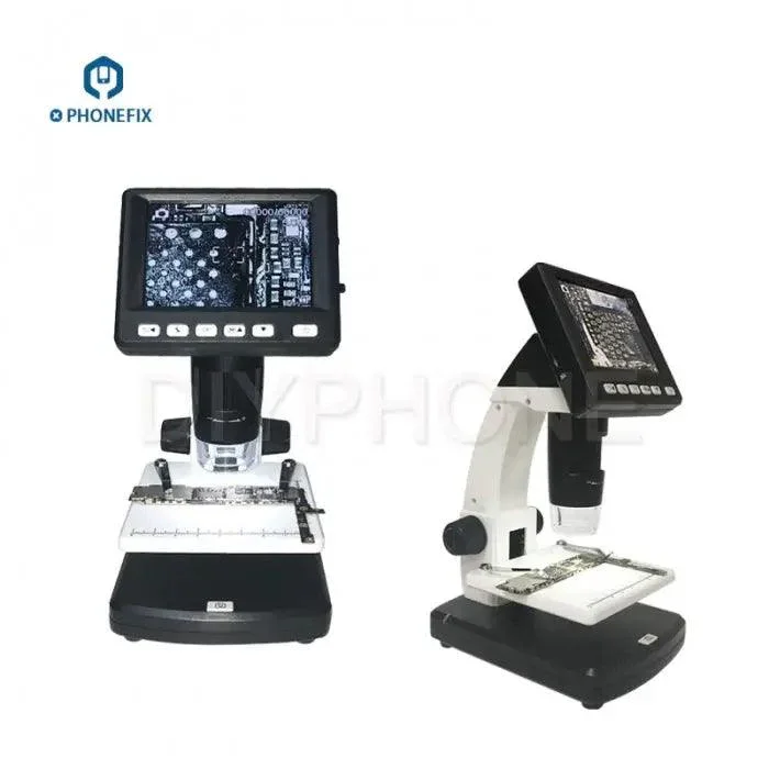 Microscope numérique HD 600X 3.5" avec caméra et enregistreur vidéo