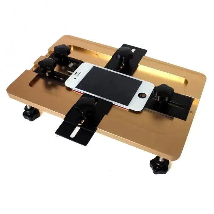 Support de moule d'écran LCD en aluminium pour assemblage d'écran LCD de téléphone