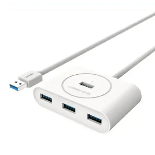Station Hub USB 4 à 3.0 ports avec câble d'extension OTG