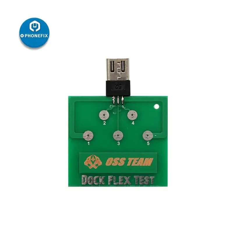 Carte de test de port de prise de queue de station d'accueil USB pour test de ports micro de l'iPhone U2