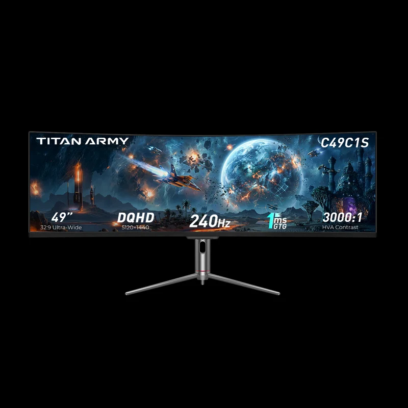 TITAN ARMY C49C1S Gaming Monitor