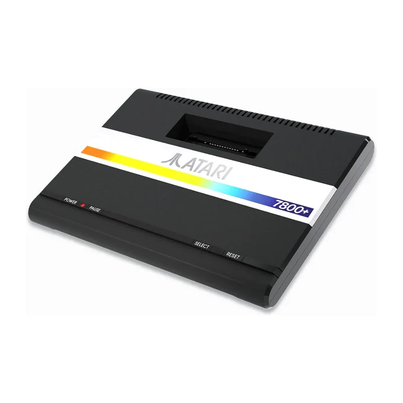 Atari 7800+ — console HDMI qui lit les cartouches 7800 et 2600, manette sans fil CX78+ fournie