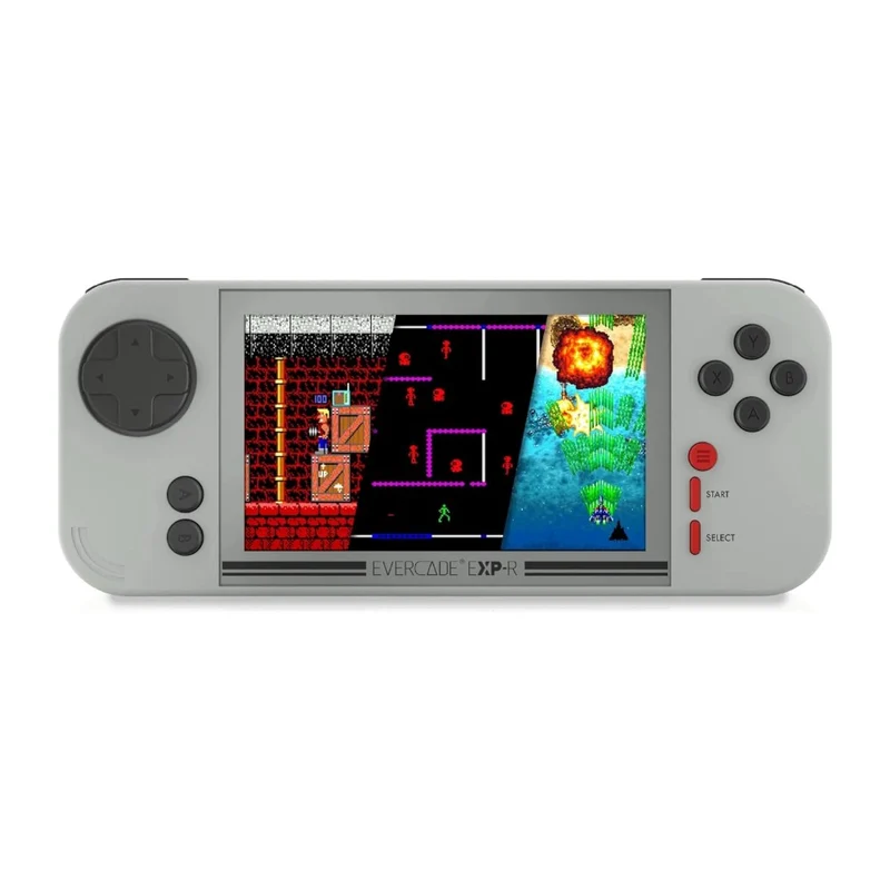 Evercade EXP-R — console de poche à cartouches Evercade, écran IPS 4,3 pouces et mode TATE