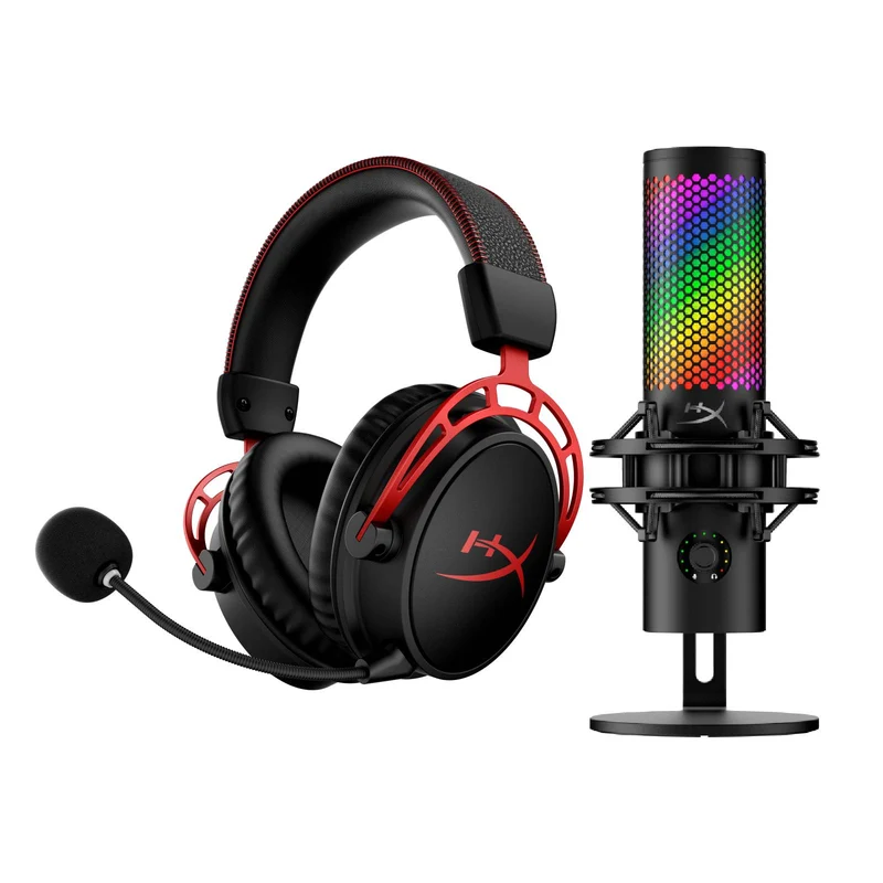 HyperX Offre Groupée - Cloud Alpha sans fil + QuadCast 2 S