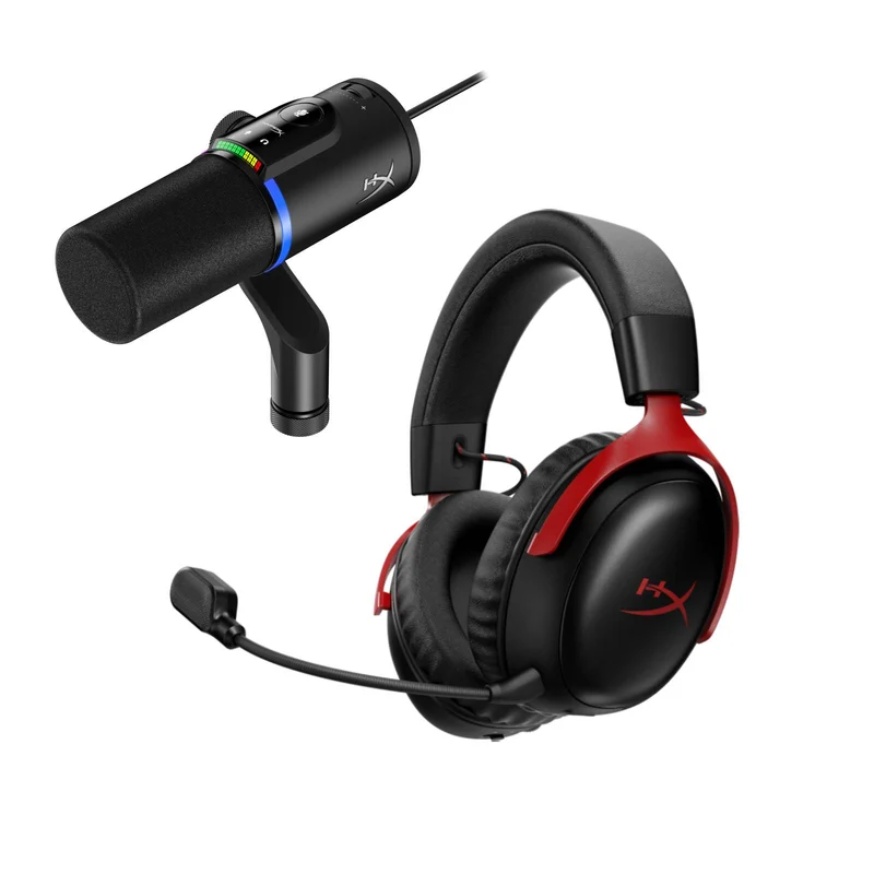 HyperX Offre Groupée - Cloud III S Sans Fil + FlipCast Microphone