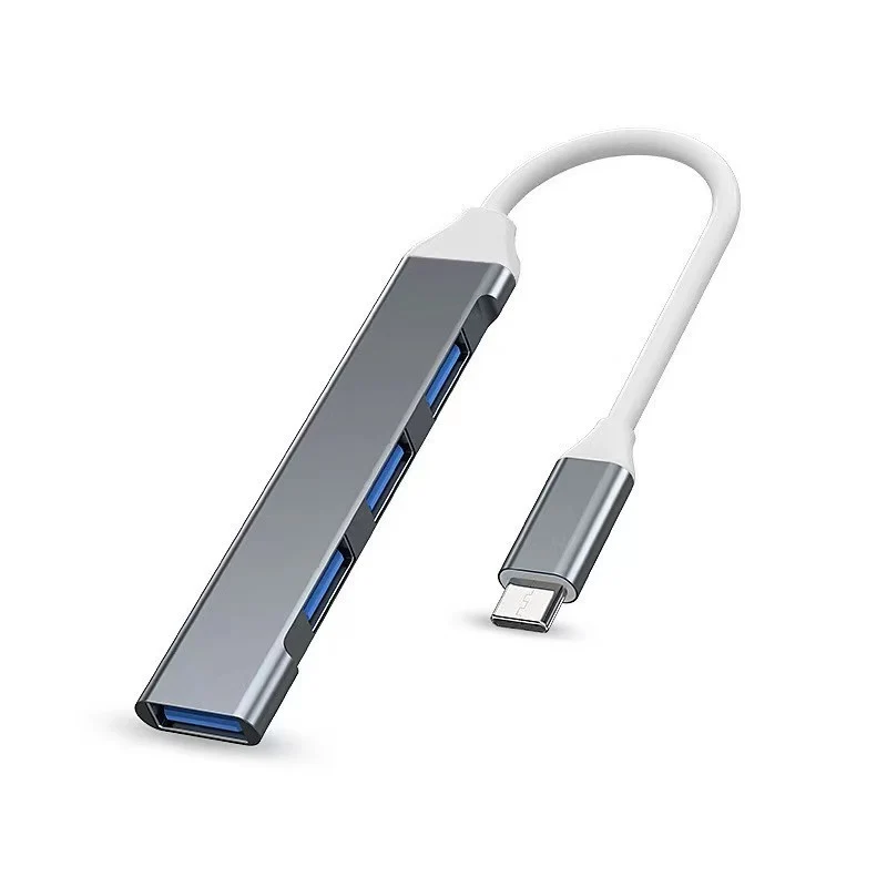 Hub USB 4 ports pour setup gaming — version USB-A ou USB-C