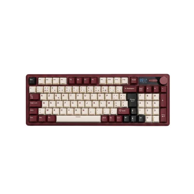Royal Kludge M100 Wireless ISO FR - Crimson