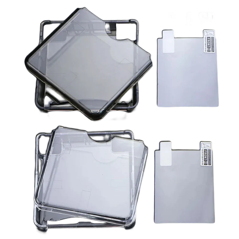 Coque de protection transparente Game Boy Advance SP + film écran