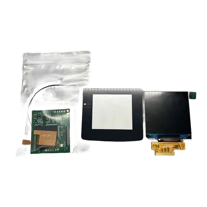 Écran IPS 2,45 pouces pour Game Boy Color — sans découpe de coque