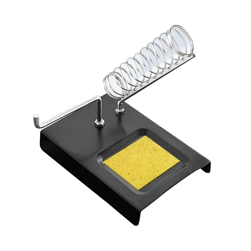 Support de fer à souder avec éponge — base stable pour l'atelier