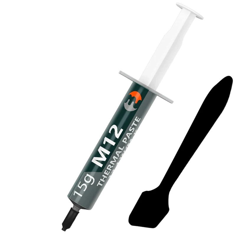 Pâte thermique 12,4 W/m·K pour console et PC — seringue 1 à 30 g