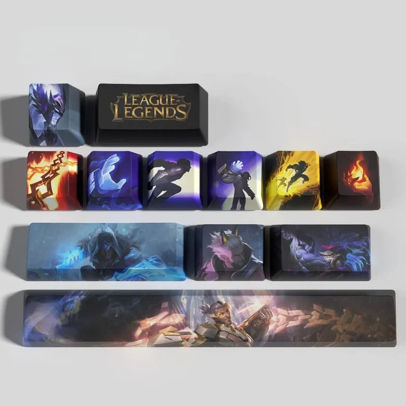 Keycaps Sylas League of Legends – l'épaisseur du PBT à l'œil et au toucher