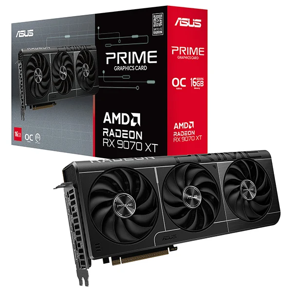 ASUS Prime Radeon RX 9070 XT OC Edition 16GB