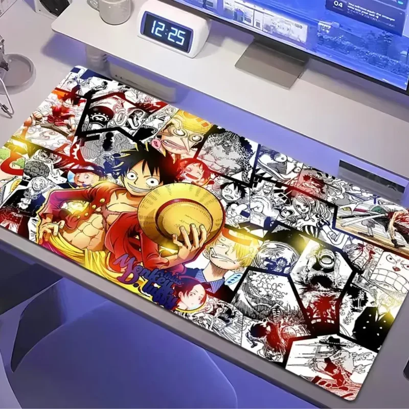 Luffy manga One Piece - Tapis de souris XXL