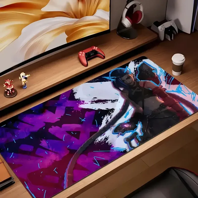 Design Arcane violet – Tapis de souris XXL Jinx Powder