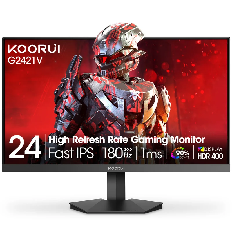 Moniteur de jeu KOORUI G2421V 24 pouces IPS QHD 180 Hz