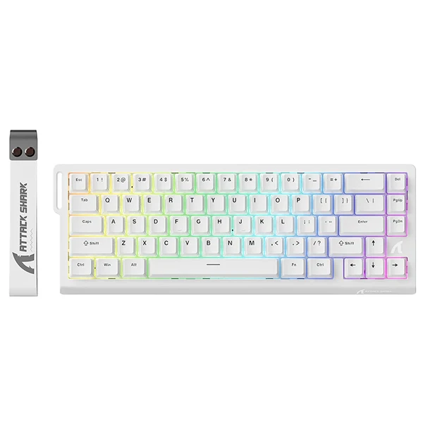 ATTACK SHARK X68 HE Magnetic Switch (White)