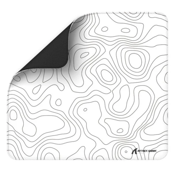 ATTACK SHARK CM02 Gaming Mouse Pad (White)