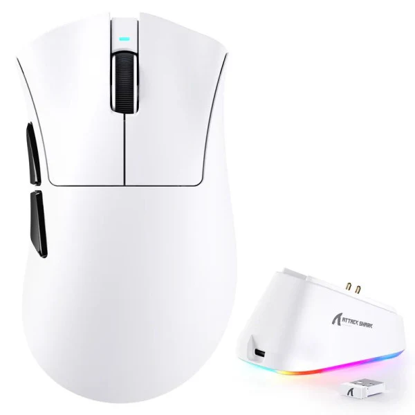 ATTACK SHARK V3 Pro (White)
