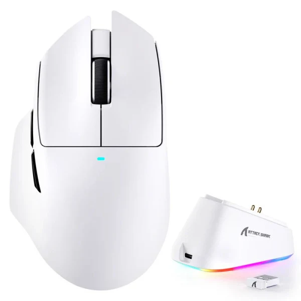 Attack shark V6 (White)