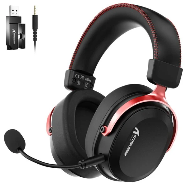 ATTACK SHARK L30 PRO Headset (Black&Red)