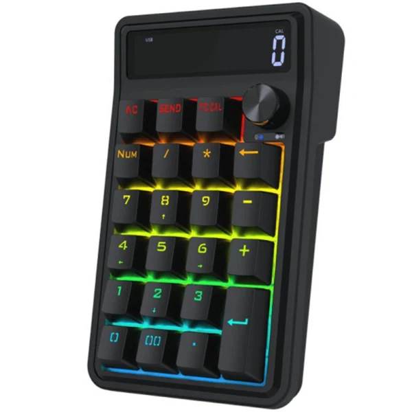 Redragon COVE K733 Tri-mode Mechanical Calculator Keyboard