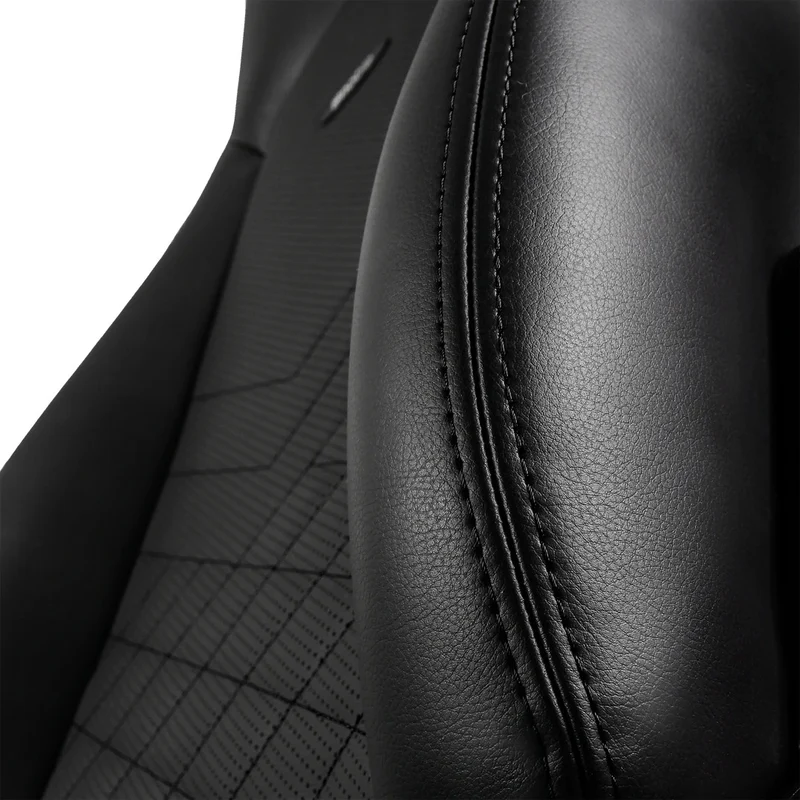 Fauteuil gaming noblechairs ICON - similicuir PU, accoudoirs 4D, inclinable 135° (Noir/Or)