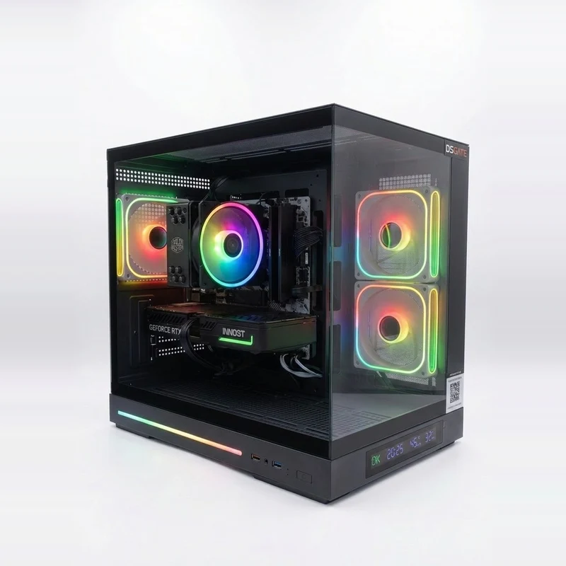 DSGate M10 Cloud DGT - AMD Ryzen 5 7600X - RX 9060 XT 16 Go - 16 Go DDR5 - SSD 1 To - Windows 11