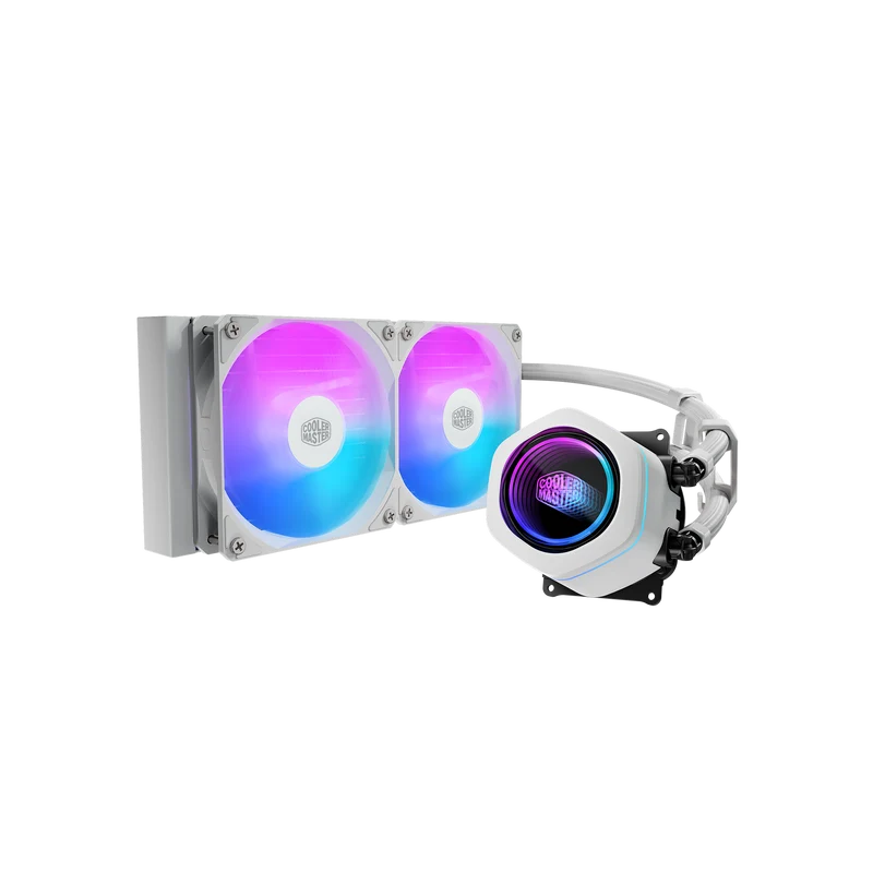 Kit Watercooling AIO Cooler Master MasterLiquid Core Nex 240 ARGB - 240mm (Blanc)