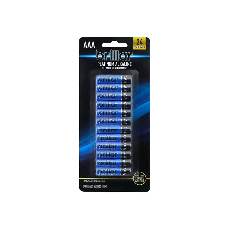 24pc of AAA Platinum Alkaline Batteries