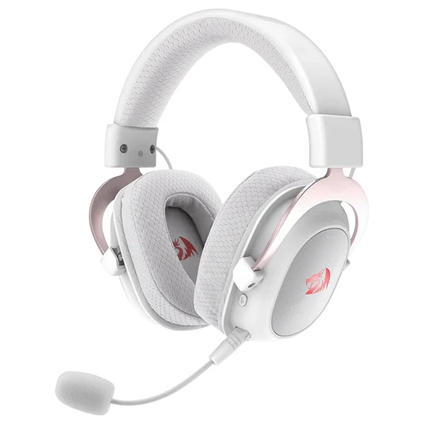 Redragon H510 PRO Zeus-X RGB Wireless Gaming Headset (White)