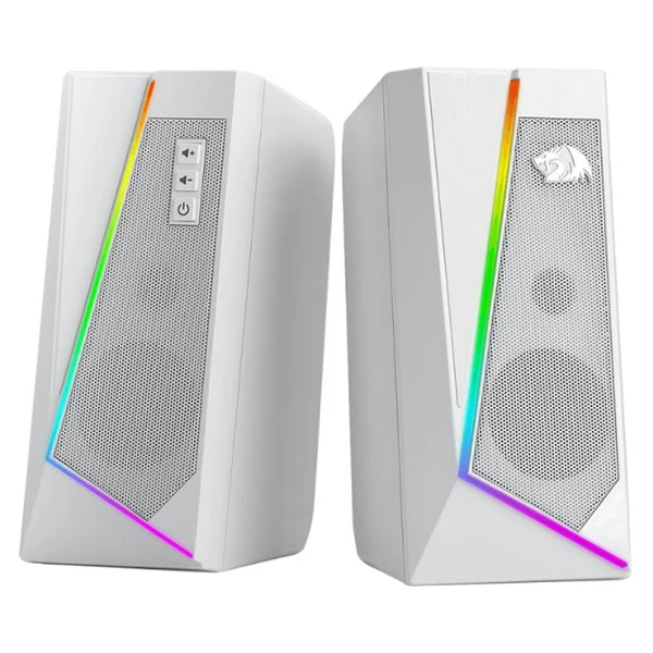 Redragon GS520 Anvil RGB Desktop Speakers 2.0 (White)