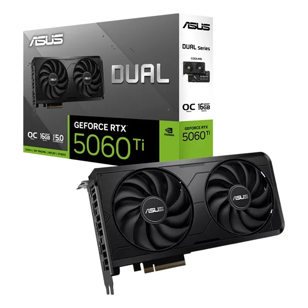 ASUS DUAL GeForce RTX 5060 Ti EVO OC 16GB GDDR7