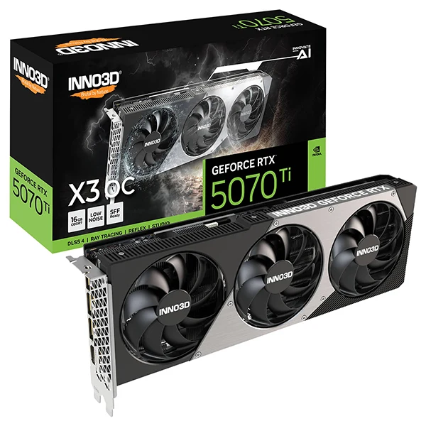 Inno3D GeForce RTX 5070 Ti X3 OC 16GB GDDR7