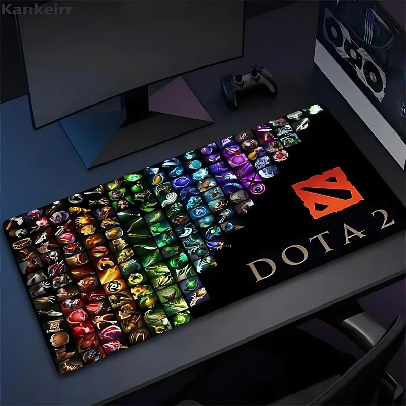 Tapis de souris XXL Dota 2 – cinq coloris dont vert et violet