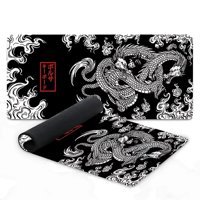 Tapis de Souris XXL Dragon Japonais - Confort et Style