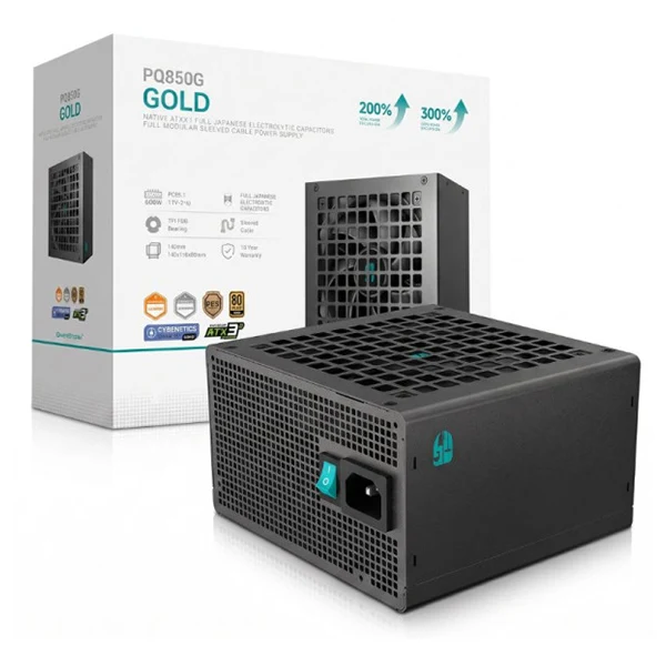 DeepCool PQ850G 80 PLUS GOLD 850W Black