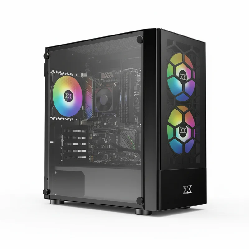 DSGate PC Gamer M2-I - Intel 10100 8 Coeurs - 16 Go RAM DDR4 - 256 Go SSD - Windows 11 - WiFi