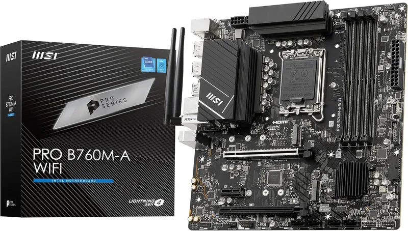 MSI Pro B760M-A WiFi Carte Mère
