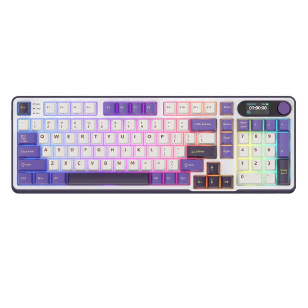 Royal Kludge RK-S98 Blackberry Mousse Cream Switch (FR Azerty)