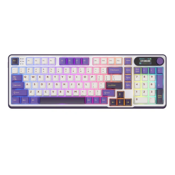 Royal Kludge RK-S98 Blackberry Mousse Beige Switch (US Qwerty)