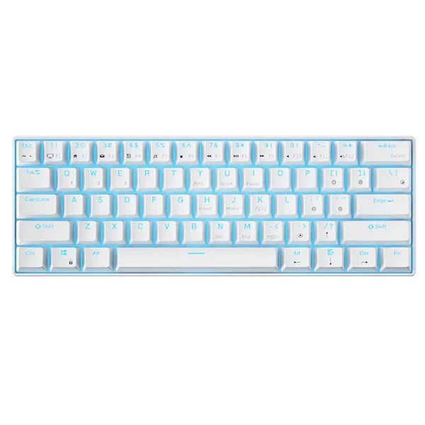 Royal Kludge RK61 White Blue Switch (US Qwerty)