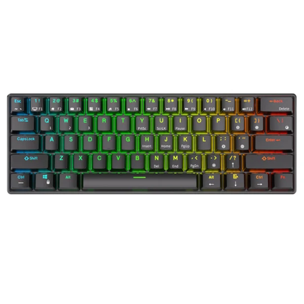 Royal Kludge RK61 Black Blue Switch (US Qwerty)