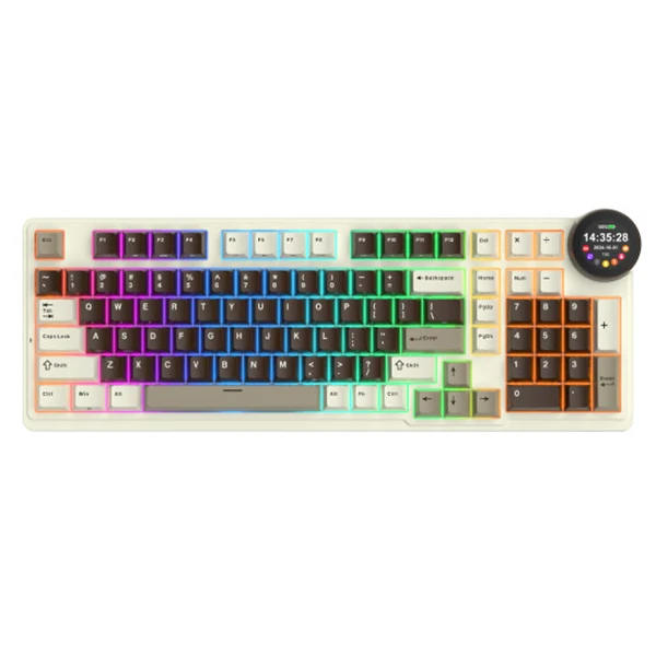 Royal Kludge RK N99 Mocha Grey Beige Switch (US Qwerty)